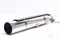 Silenziatore di scarico cromato Harley Davidson universell