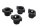 Intake manifold set, carburetor rubber, intake pipe (four-way) BMW K 1100 RS 0522 92-97