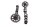 Knastakselpar, gear, styring, ventilsystem BMW K 1100 RS 0522 92-97