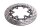 Front left drilled floating brake disc for BMW K 1100 RS 0522 92-97