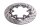 Front left drilled floating brake disc for BMW K 1100 RS 0522 92-97