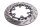 Front left drilled floating brake disc for BMW K 1100 RS 0522 92-97
