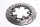 Front left drilled floating brake disc for BMW K 1100 RS 0522 92-97