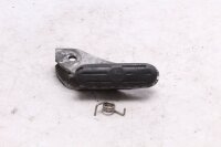 Front left drivers footrest, spring, rubber footrest pad BMW K 1100 RS 0522 92-97