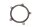 ABS-sensor bakhjul pulsring signalring bromsar BMW R 1100 GS 259 94-99