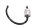 Fuel filter with hose connections, gasoline filter BMW K 1100 RS 0522 92-97