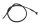 Choke cable, starter cable, cable connection, carburetor Suzuki GSF 1200 Bandit WVA9 01-05
