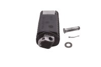 Passenger footrest rear left rubber pedal pad BMW K 1100 RS 0522 92-97