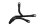 support de repose-pied arrière gauche Triumph Sprint ST 1050 215NA 05-10