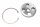 Clutch pressure plate, friction plate, retaining ring Suzuki GSF 1200 Bandit WVA9 01-05