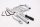 On-board tool kit, tool bag, spark plug wrench Kawasaki KLV 1000 KLV1000A 04-06