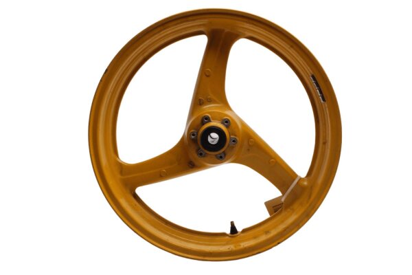 Front wheel rim 3 spokes yellow 17xMT3.50 front Honda CB 1000 Big One SC30 93-96