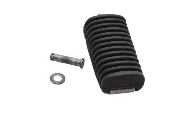 Passenger footrest rubber pad rear right mounting pin BMW K 1100 RS 0522 92-97