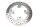 Bagbremseskive, boret rund Triumph Sprint ST 1050 215NA 05-10