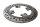Bagbremseskive, boret rund Triumph Sprint ST 1050 215NA 05-10