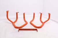 Crash bars, engine guard (orange) Kawasaki KLV 1000 KLV1000A 04-06