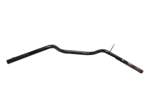 Guidon en acier, moleté noir, moto Kawasaki KLV 1000 KLV1000A 04-06