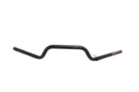 Guidon en acier, moleté noir, moto Kawasaki KLV 1000 KLV1000A 04-06