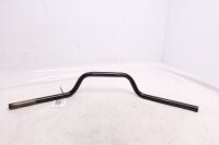 Guidon en acier, moleté noir, moto Kawasaki KLV 1000 KLV1000A 04-06