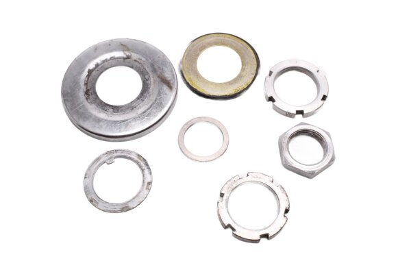 Triple clamp mounting kit (top) clamping nuts Kawasaki KLV 1000 KLV1000A 04-06
