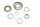 Triple clamp mounting kit (top) clamping nuts Kawasaki KLV 1000 KLV1000A 04-06