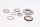 Triple clamp mounting kit (top) clamping nuts Kawasaki KLV 1000 KLV1000A 04-06