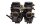 Dobbelt karburatorsystem Mikuni gasspjæld Ducati Monster Dark ZDM300AA 98-01