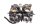 Dobbelt karburatorsystem Mikuni gasspjæld Ducati Monster Dark ZDM300AA 98-01