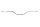 Styrrør 22,3 mm bøjet styrfrempind Ducati Monster Dark ZDM300AA 98-01