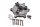 Chainring carrier, wheel hub, mounting screws BMW F 650 GS R13 0172 00-03