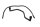 Fuel line, quick coupling, hose Kawasaki KLV 1000 KLV1000A 04-06