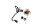 Ignition lock lock set, fuel tank lock Ducati Monster Dark ZDM300AA 98-01