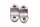 Handlebar clamp cover clamp set Triumph Speed Triple T509 T509 501 97-99