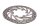 Bromsskiva fram, borrad 5 mm, bromsar BMW F 650 GS R13 0172 00-03