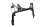 Frontmaske Geweih Scheinwerferhalter Honda VTR 1000 F Fire Storm SC36 97-06