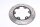 Rear brake disc, drilled 6-hole Ducati Monster Dark ZDM300AA 98-01