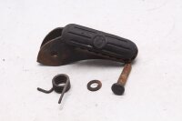 Front left drivers footrest, spring mount, BMW rubber BMW F 650 GS R13 0172 00-03