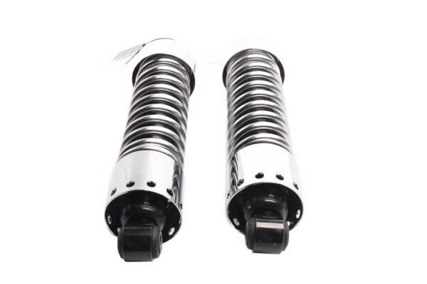 Rear left and right chrome strut set with tension strut Harley Davidson universell