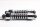 Rear left and right chrome strut set with tension strut Harley Davidson universell