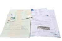 Køretøjets registreringsattest, typeplade,...