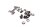 Topplocksbultar, muttrar, tätningsbrickor Suzuki GSF 1200 Bandit GV75A 96-00