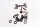 Topplocksbultar, muttrar, tätningsbrickor Suzuki GSF 1200 Bandit GV75A 96-00