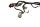 Aansluitingen van de hoofdkabelboom Honda XRV 750 Africa Twin RD04 90-92