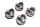 Complete zuigerset, zuigerveren Suzuki GSF 1200 Bandit WVA9 01-05