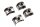 Complete zuigerset, zuigerveren Suzuki GSF 1200 Bandit WVA9 01-05