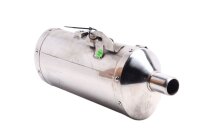 Exhaust muffler left silencer Triumph Speed Triple 1050 EFI 10-10