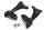 Passenger footrest system rear left right Kawasaki Z 650 Euro 4 ER650 17-19