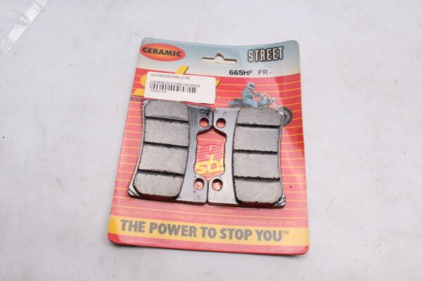 Ceramic brake pads, front disc brake, brake pads 665HF universal Zubehör