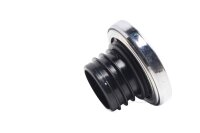 Lockable fuel tank cap, chrome threaded Harley Davidson universell