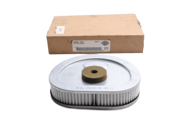 Air filter insert, round filter, air filter element Harley Davidson universell